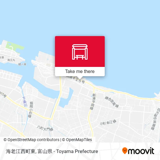 海老江西町東 map