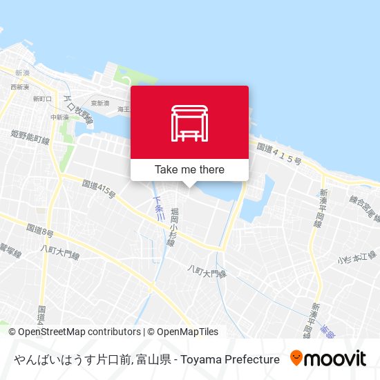 やんばいはうす片口前 map