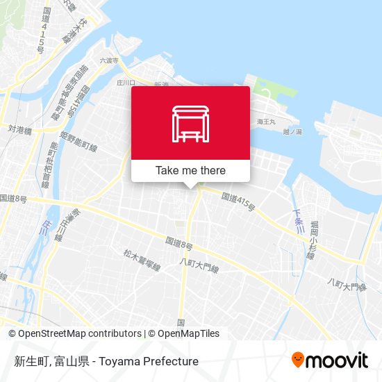 新生町 map