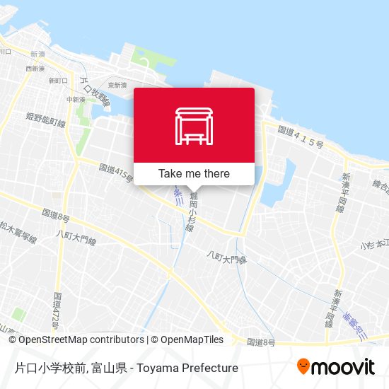 片口小学校前 map