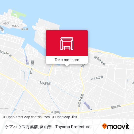 ケアハウス万葉前 map