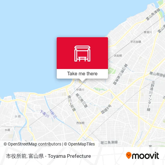 市役所前 map