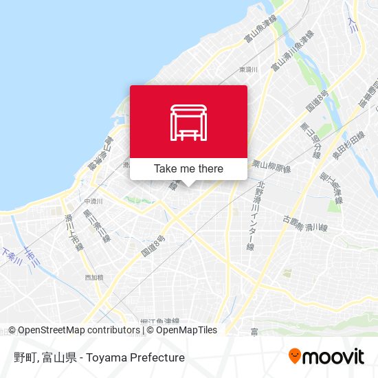 野町 map