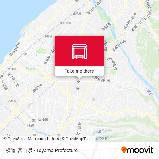 横道 map