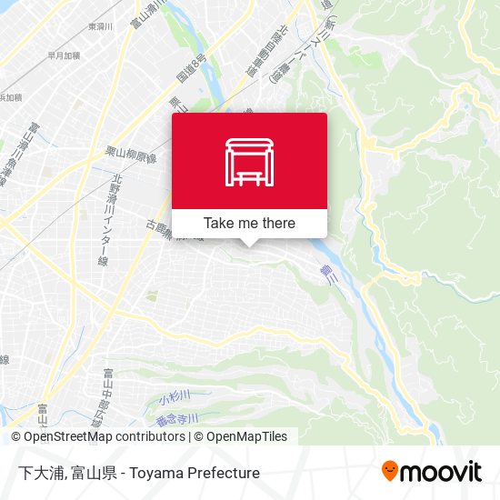 下大浦 map