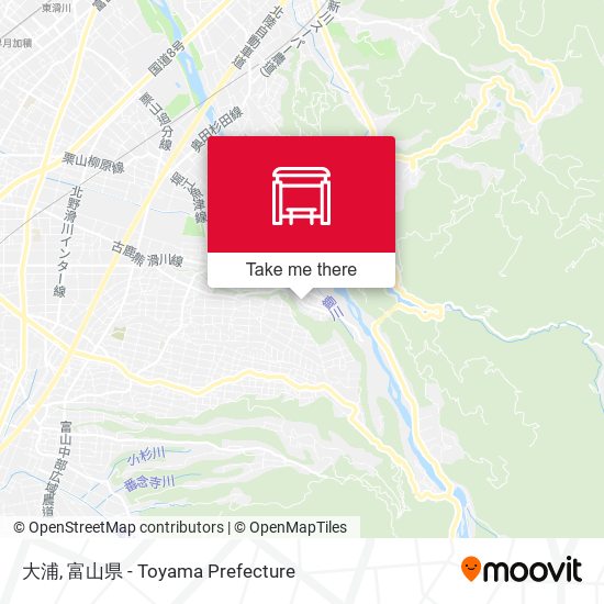 大浦 map