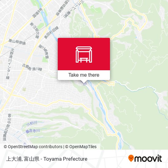 上大浦 map