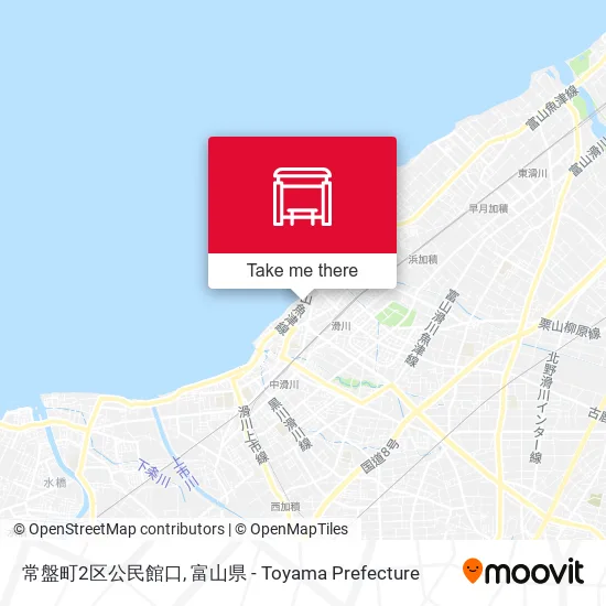 常盤町2区公民館口 map