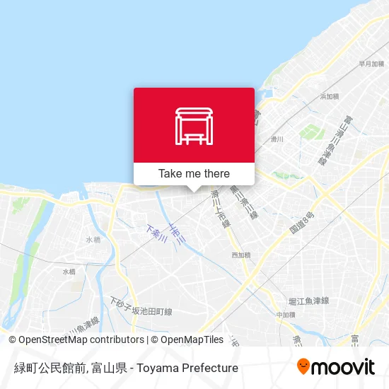 緑町公民館前 map