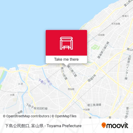 下島公民館口 map