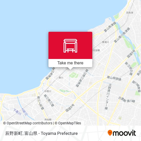 辰野新町 map