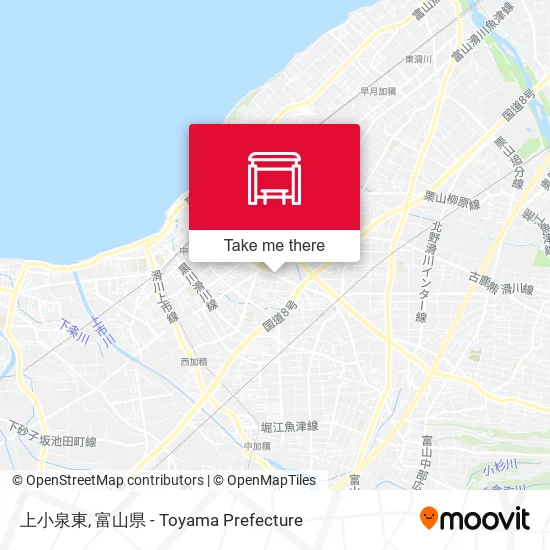 上小泉東 map