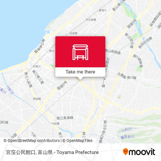 宮窪公民館口 map