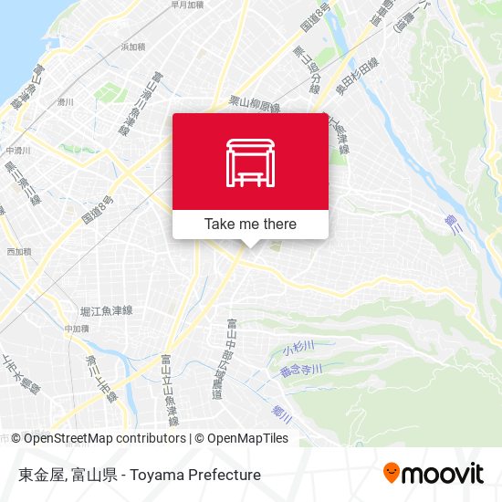 東金屋 map