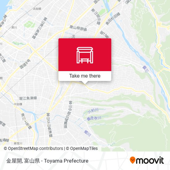 金屋開 map