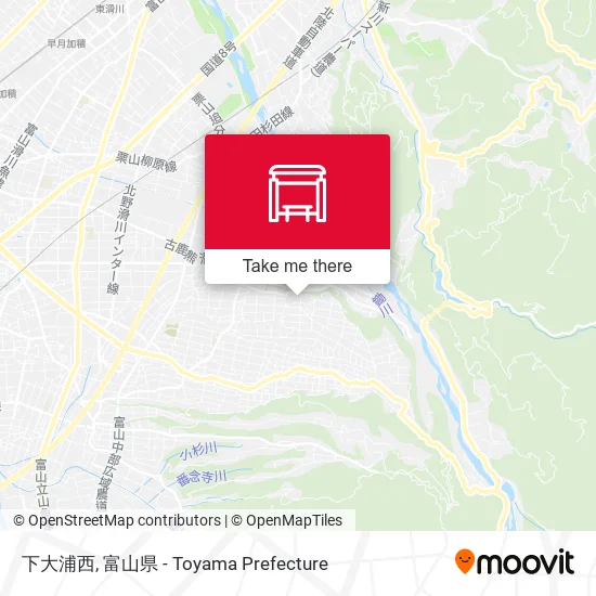 下大浦西 map