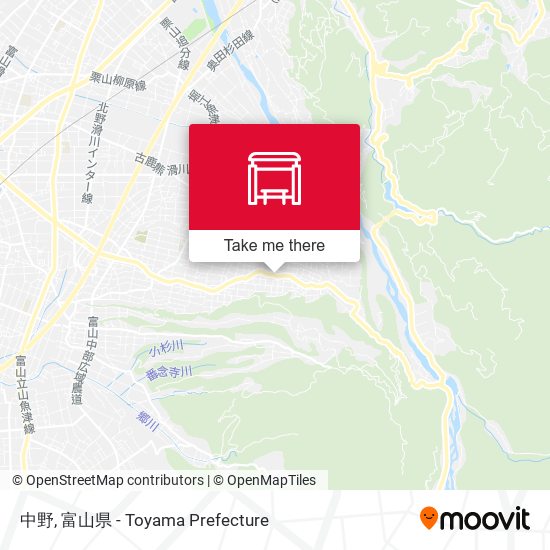 中野 map