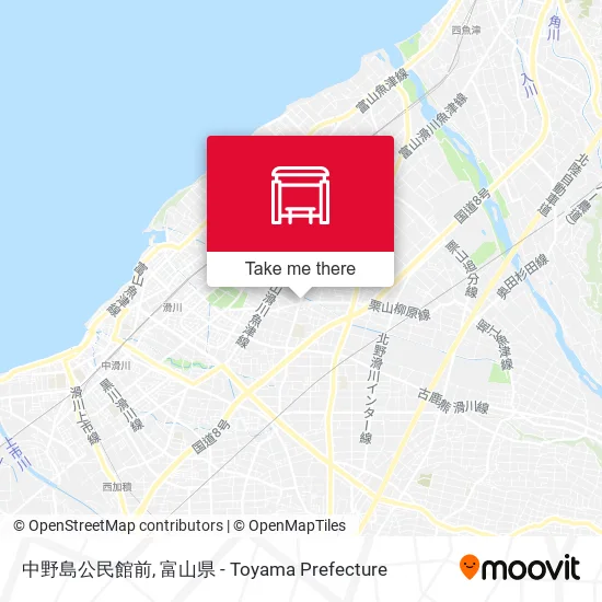 中野島公民館前 map