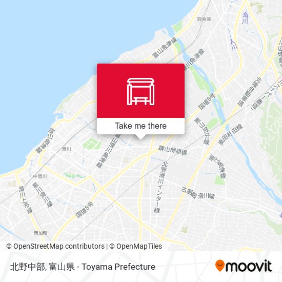 北野中部 map