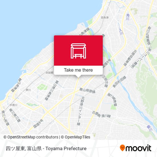 四ツ屋東 map