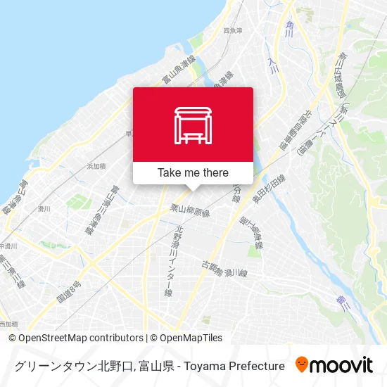 グリーンタウン北野口 map