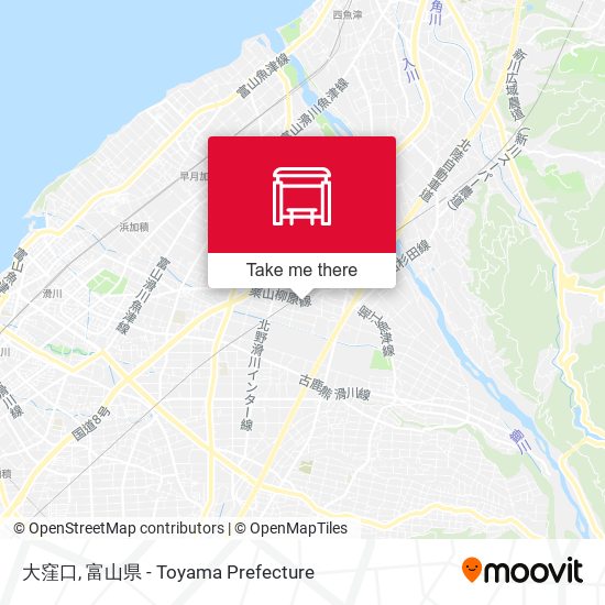 大窪口 map
