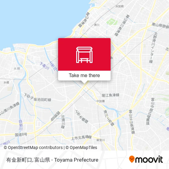 有金新町口 map