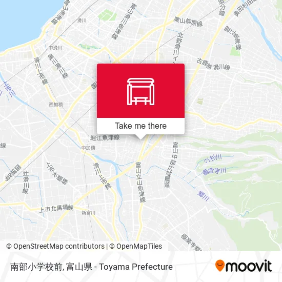 南部小学校前 map