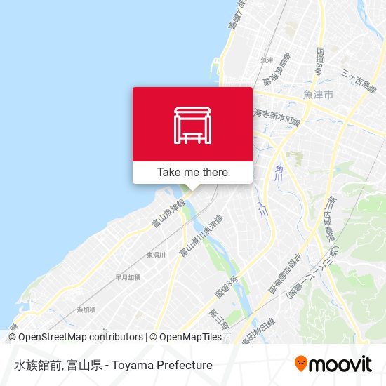 水族館前 map