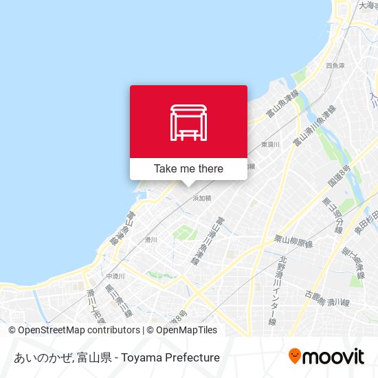あいのかぜ map