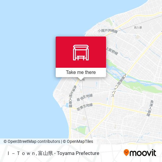 Ｉ－Ｔｏｗｎ map