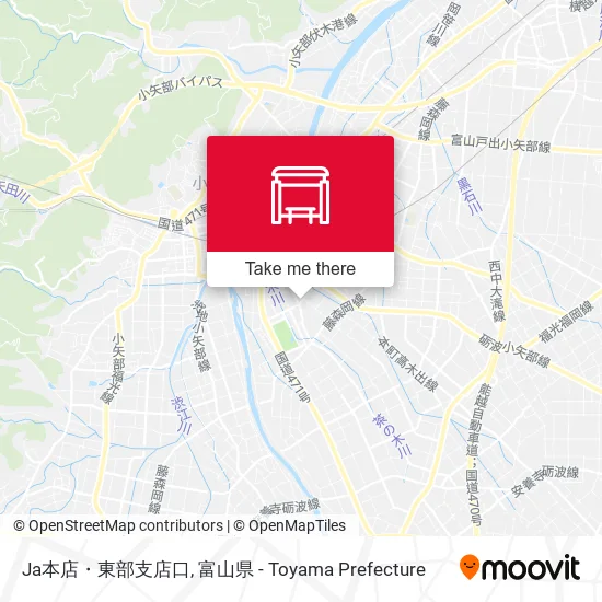 Ja本店・東部支店口 map