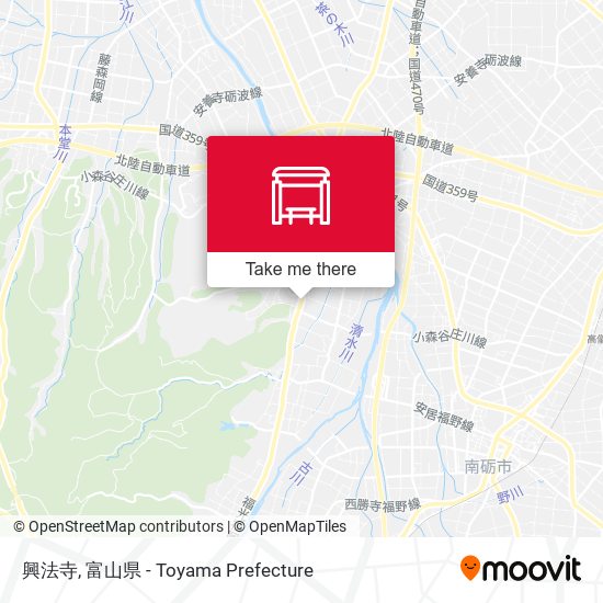 興法寺 map