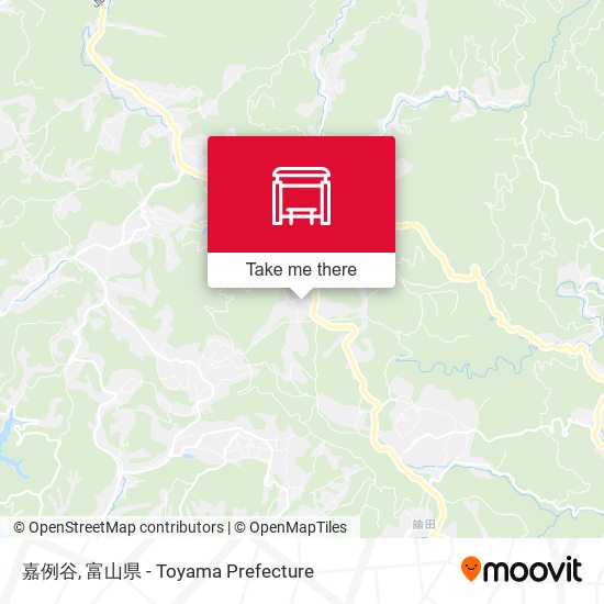 嘉例谷 map