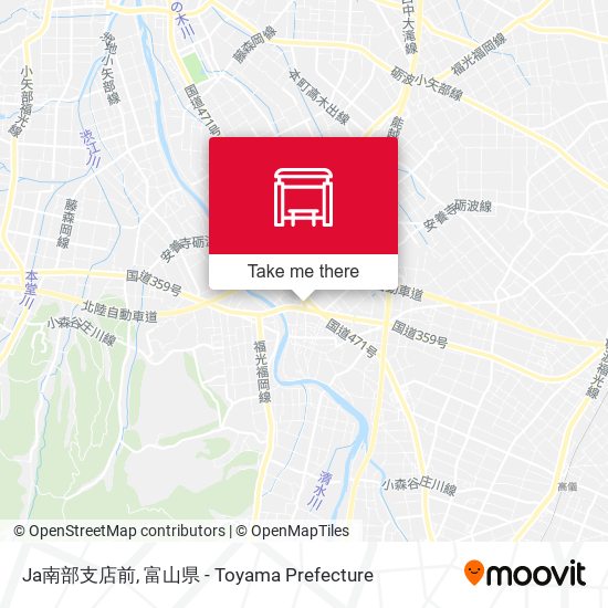 Ja南部支店前 map