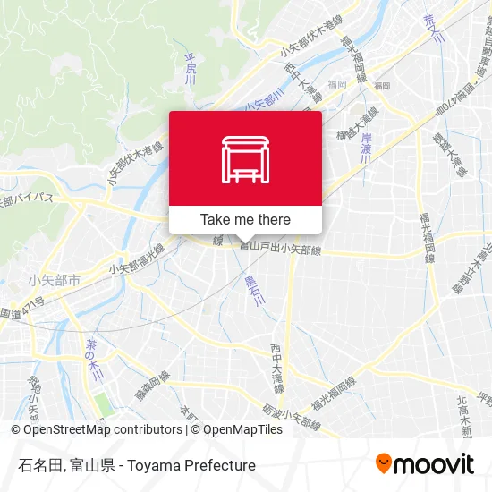 石名田 map