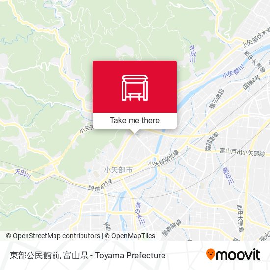 東部公民館前 map
