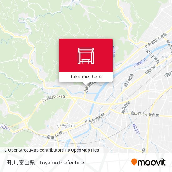 田川 map