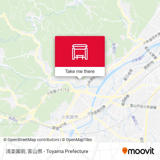 清楽園前 map