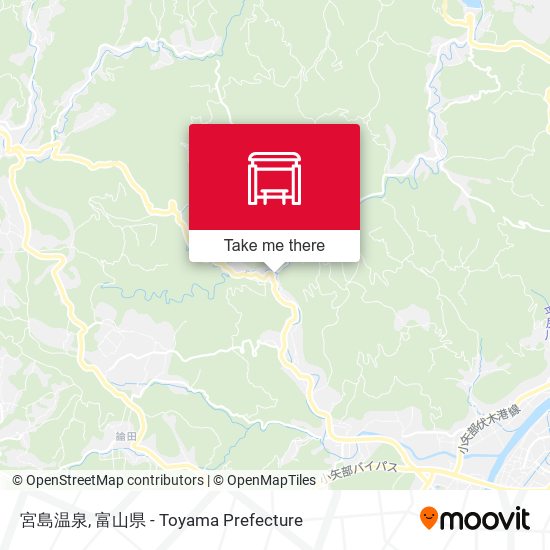 宮島温泉 map