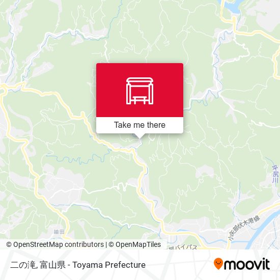 二の滝 map