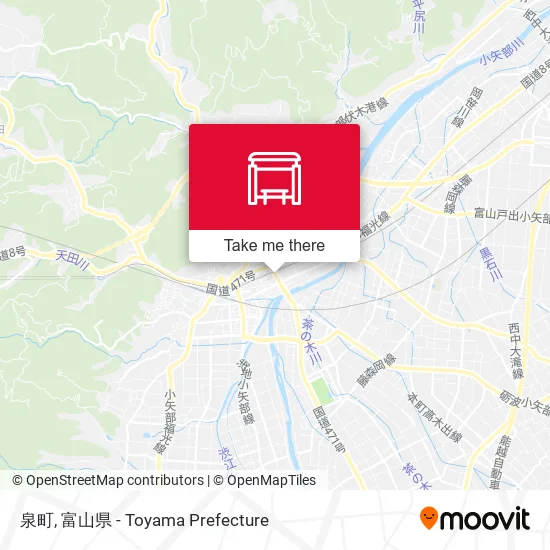泉町 map
