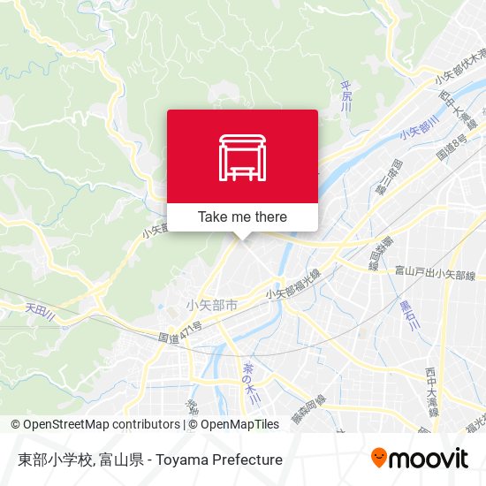 東部小学校 map