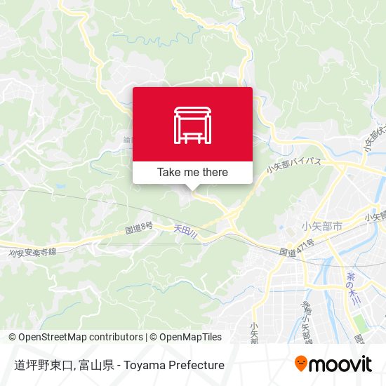 道坪野東口 map