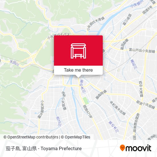茄子島 map