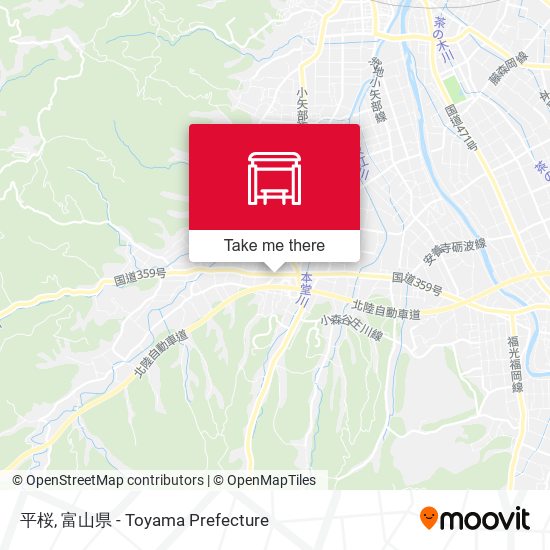 平桜 map