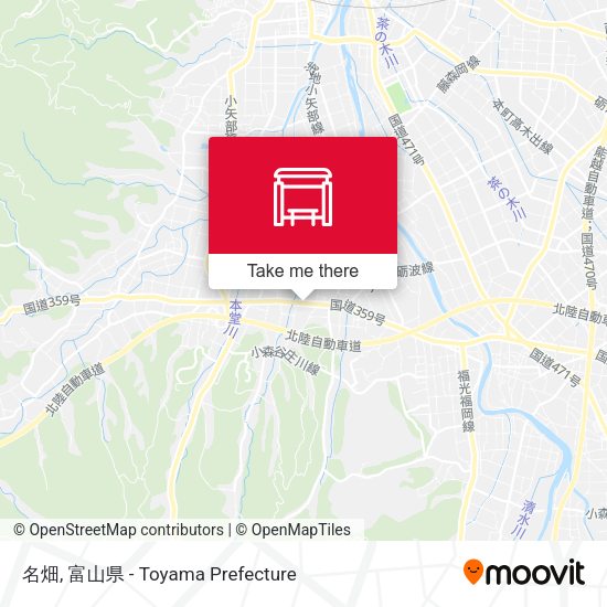 名畑 map