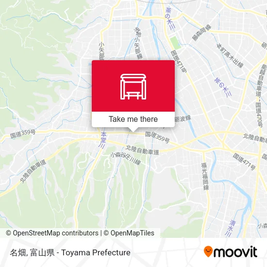 名畑 map