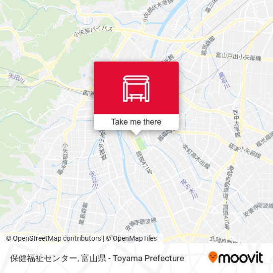 保健福祉センター map