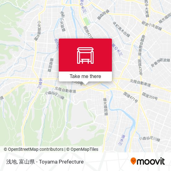 浅地 map